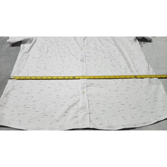 Julian & Mark Men's 3XL Textured Yarn Dye Check Shirt NWT - Picture 5 of 9